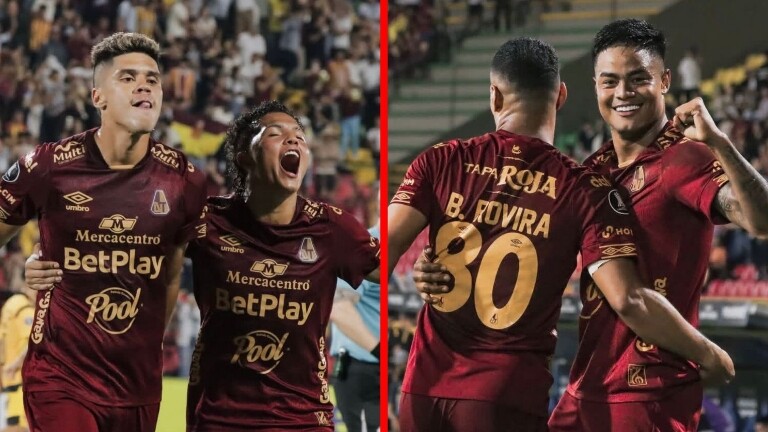 Tolima golea a Coquimbo y revive en la Libertadores