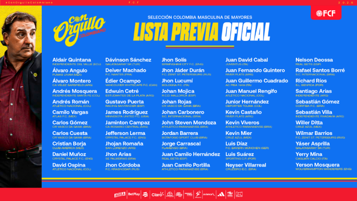 Junior Hernández en prelista de Selección Colombia