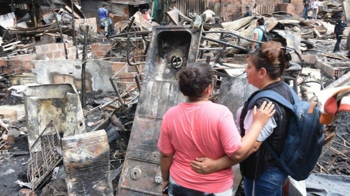 Nueve meses de arriendo para damnificados del incendio en Los Álamos