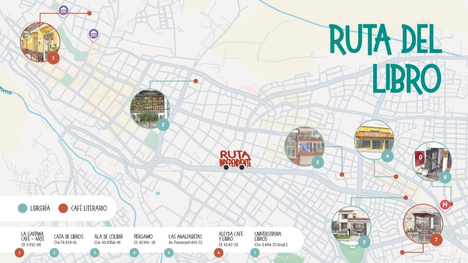 Ibagué vivirá la primera “Semana de la Ruta de Librerías y Cafés Literarios”
