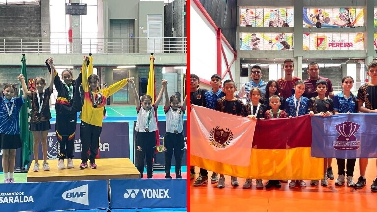 Tolima brilló en Pereira y sumó oro y plata en bádminton