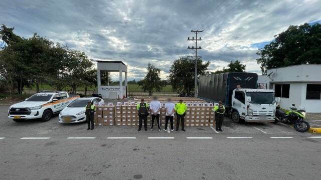Recuperan carga de $2.500 millones robada en falso retén