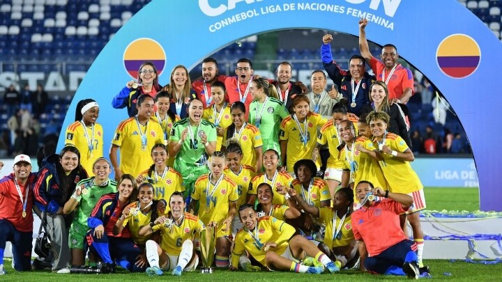 Colombia Femenina hace historia: campeona de la primera Liga de Naciones