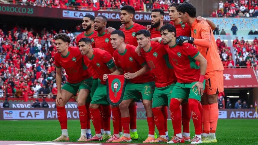 Marruecos hace historia con un once sin nacidos en su país