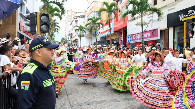 Más de 1.200 policías custodiarán el Festival Folclórico Colombiano