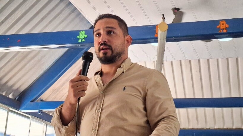 “Yo también vi con mucha sorpresa ese video”: alcalde de Coello sobre el carro de bomberos