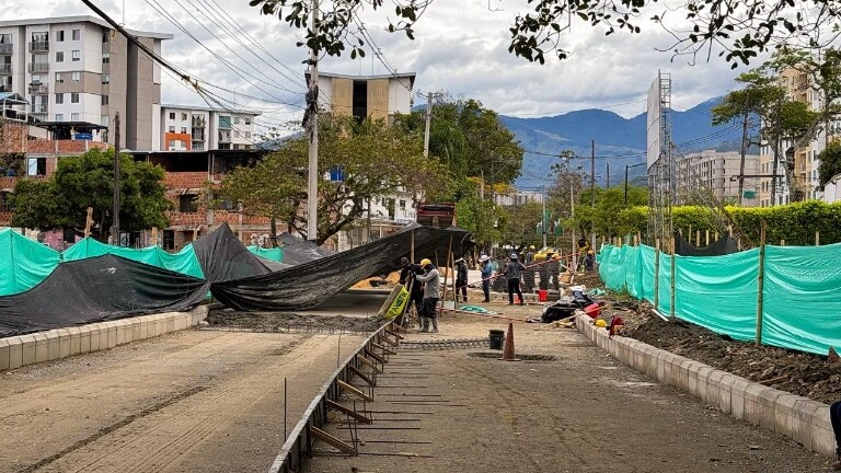 Así avanza la renovación de la vía que conecta a Ibagué con El Salado