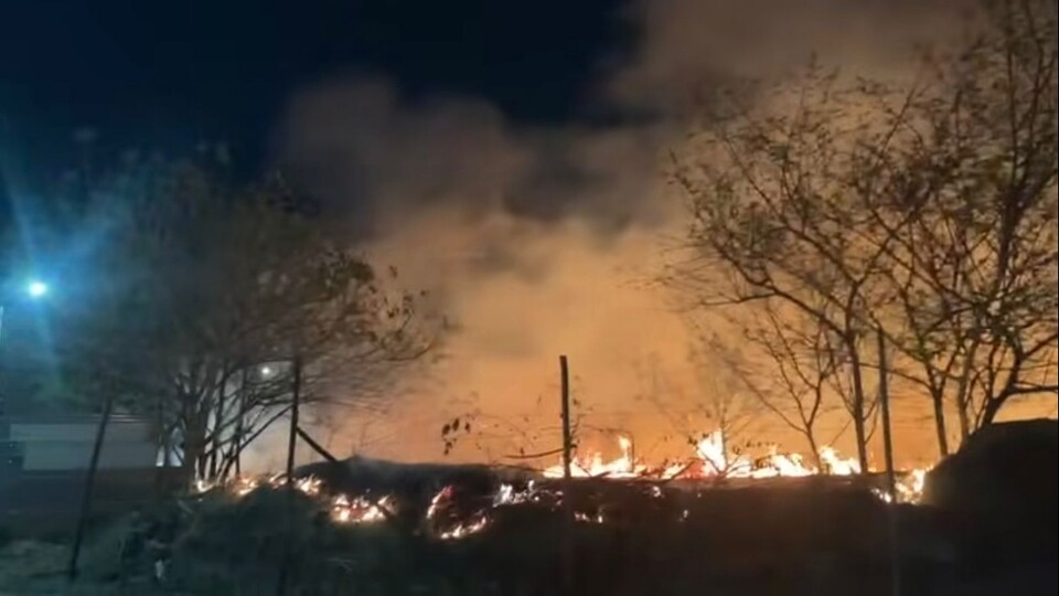 Fuego en zona boscosa generó alerta en la Arboleda Campestre