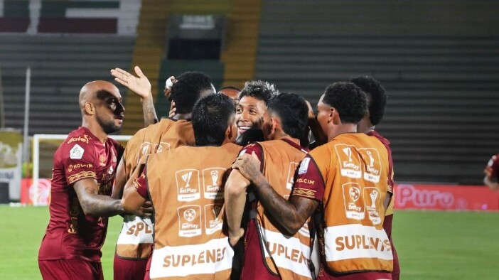 Tolima vence al Cúcuta y se trepa al segundo lugar de la Liga BetPlay