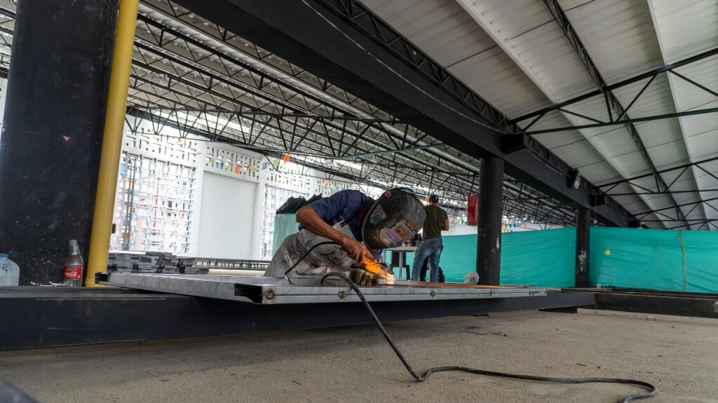 La Plaza La 28 se prepara para estrenar su Centro Gastronómico