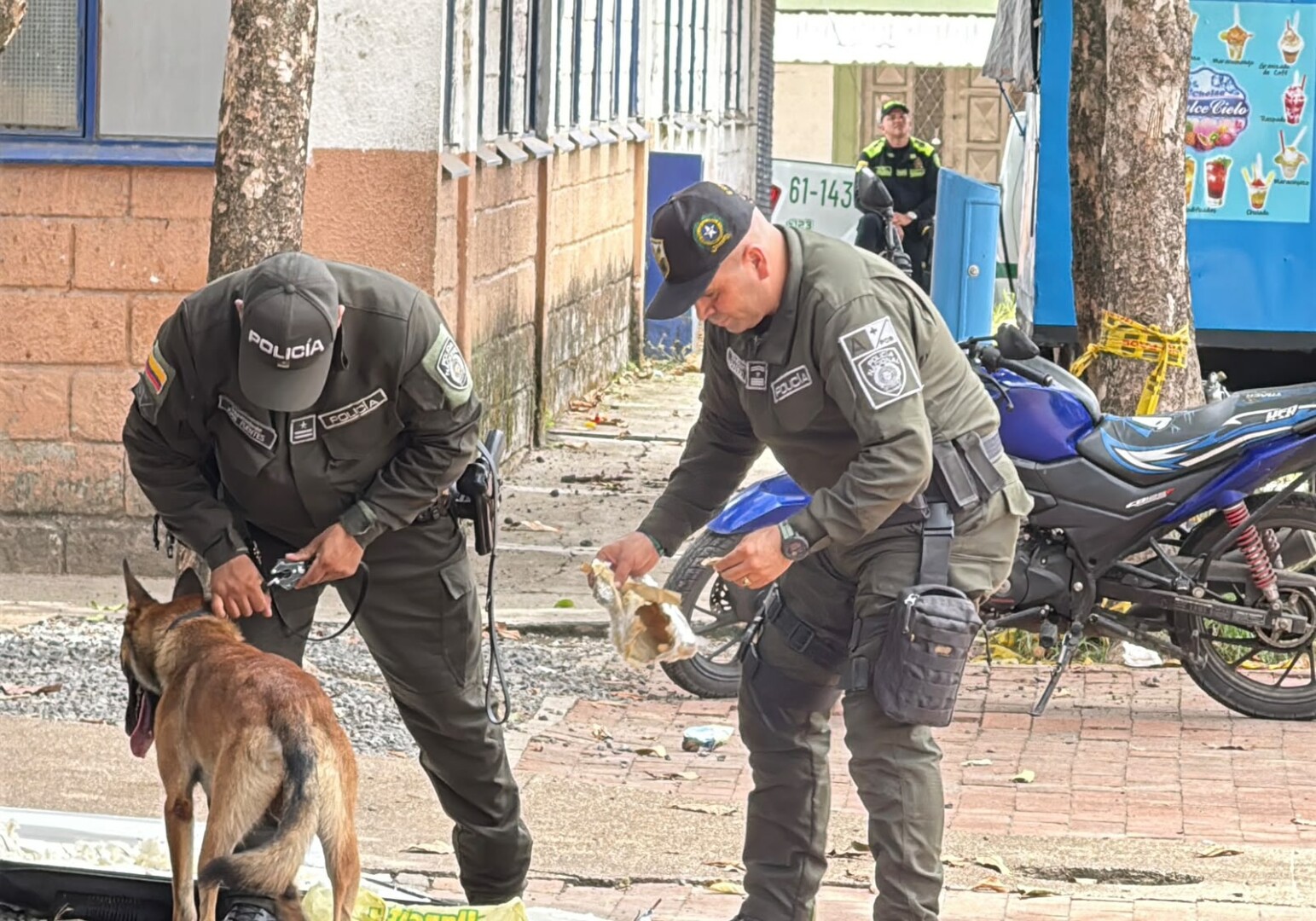 Alerta por supuesto explosivo terminó siendo un televisor abandonado en Ibagué