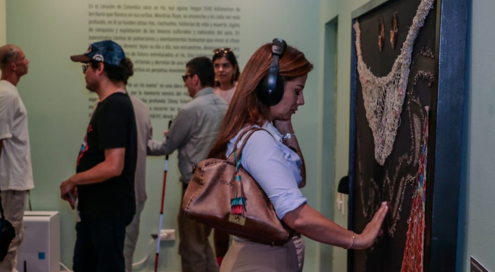 Inauguran exposición inclusiva para invidentes en el Panóptico de Ibagué