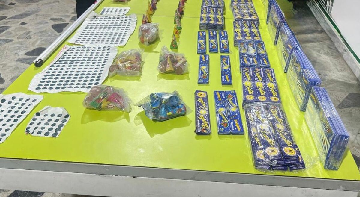 Incautan 18 kilos de pólvora en Ibagué en medio del refuerzo de controles navideños