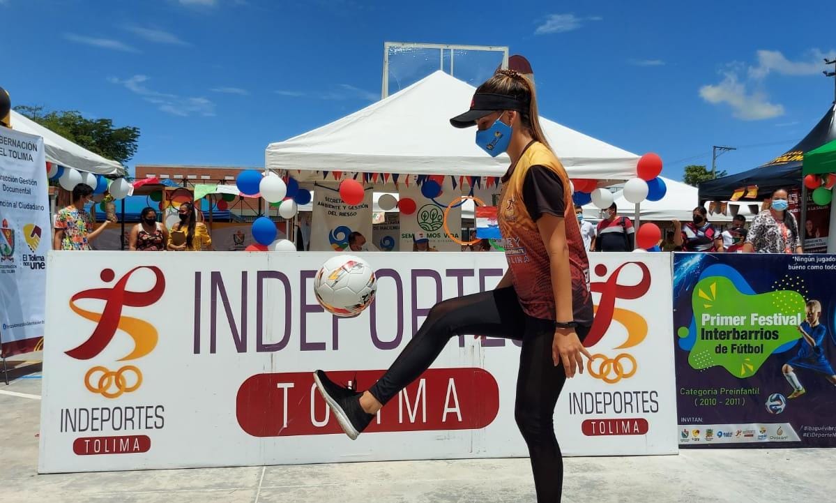 Indeportes impulsa jornadas sociales en los barrios de Ibagué