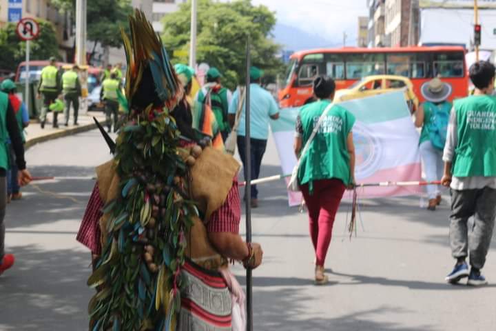 Indígenas del Tolima también se declaran en minga permanente