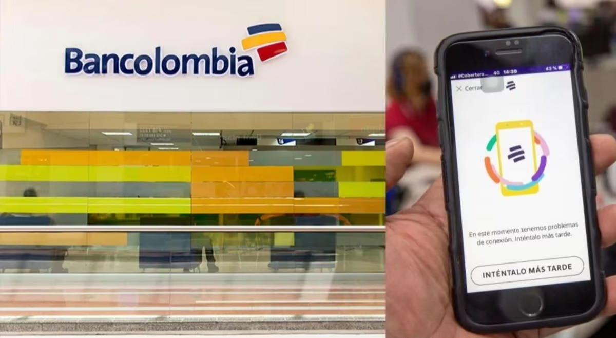 Indignación por colapso de los servicios de Bancolombia
