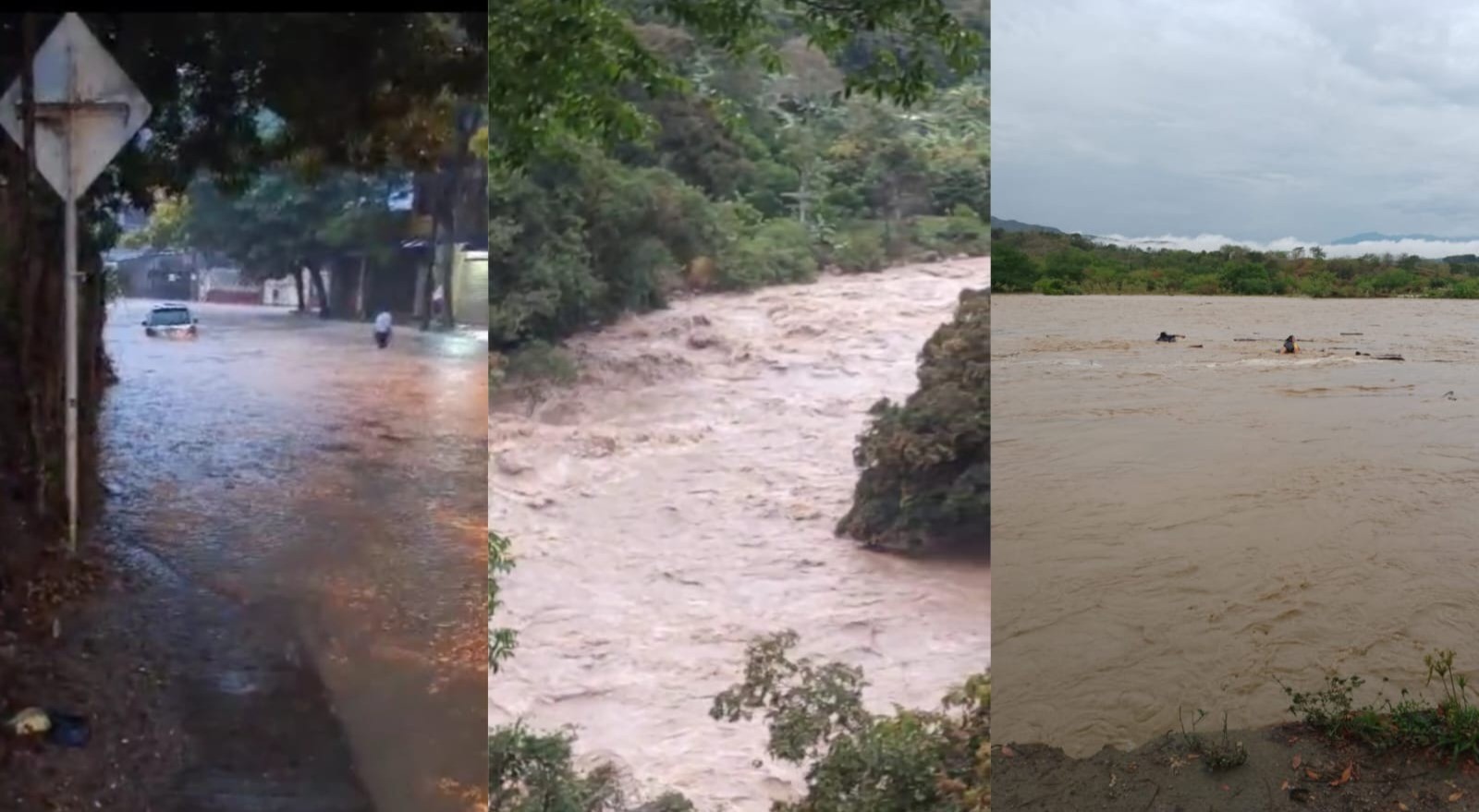 Inundaciones, colapsos de alcantarilldo y crecientes subitas de ríos en el Tolima
