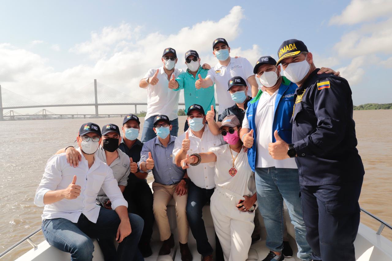 Invertirán $1.4 billones para recuperar la navegación por el río Magdalena