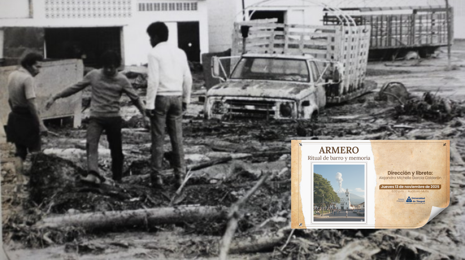 Unibagué rinde homenaje a Armero con emotiva obra teatral