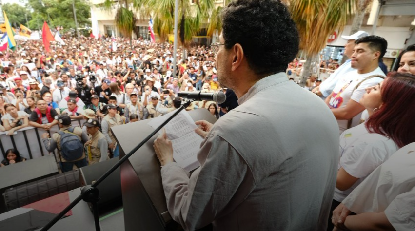 Iván Cepeda hoy en Ibagué