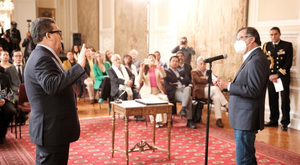 Jaime Dussan, posesionado como presidente de Colpensiones