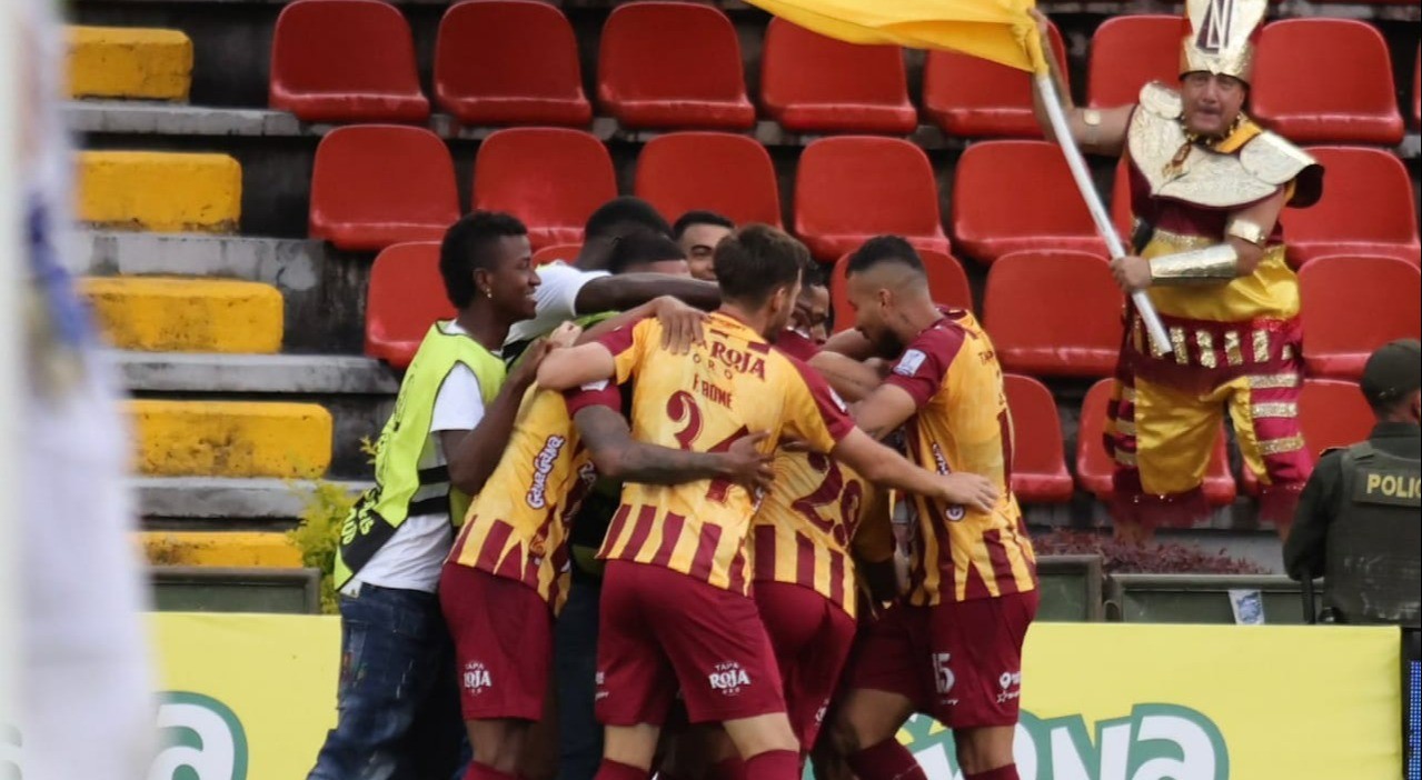 Jeinner Fuentes, juvenil Ibaguereño, debutó y anotó en el empate del Deportes Tolima