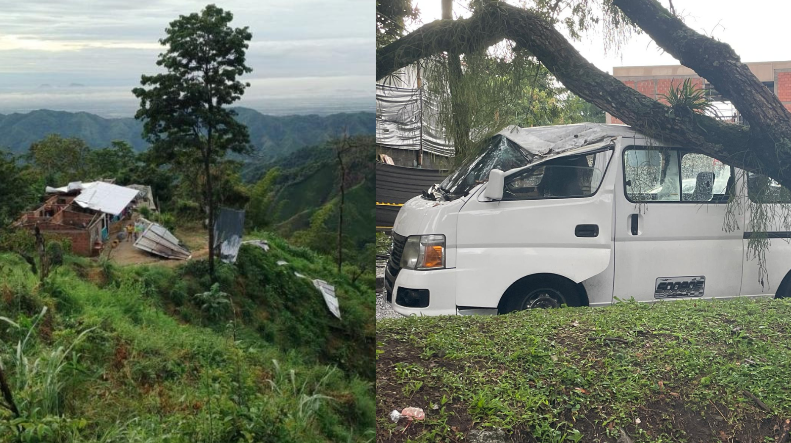 Fuertes lluvias del 13 de noviembre dejan múltiples emergencias en Ibagué