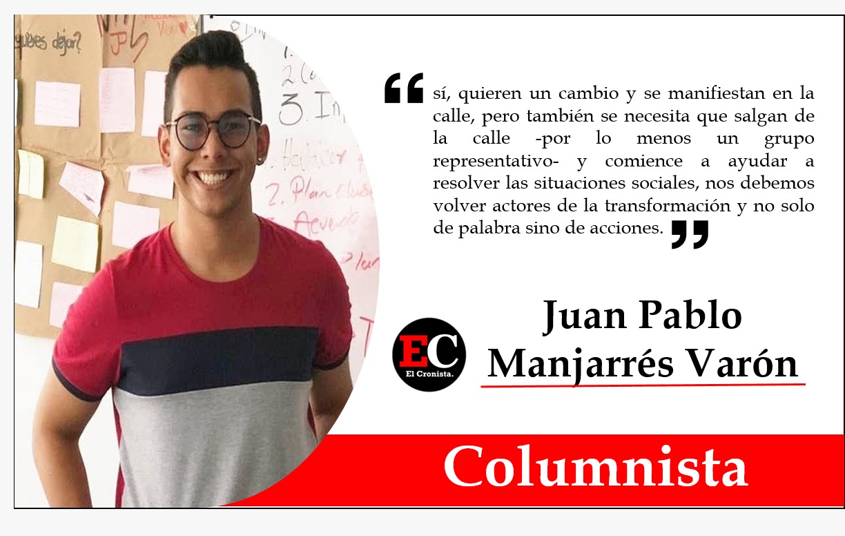 No sirve solo marchar