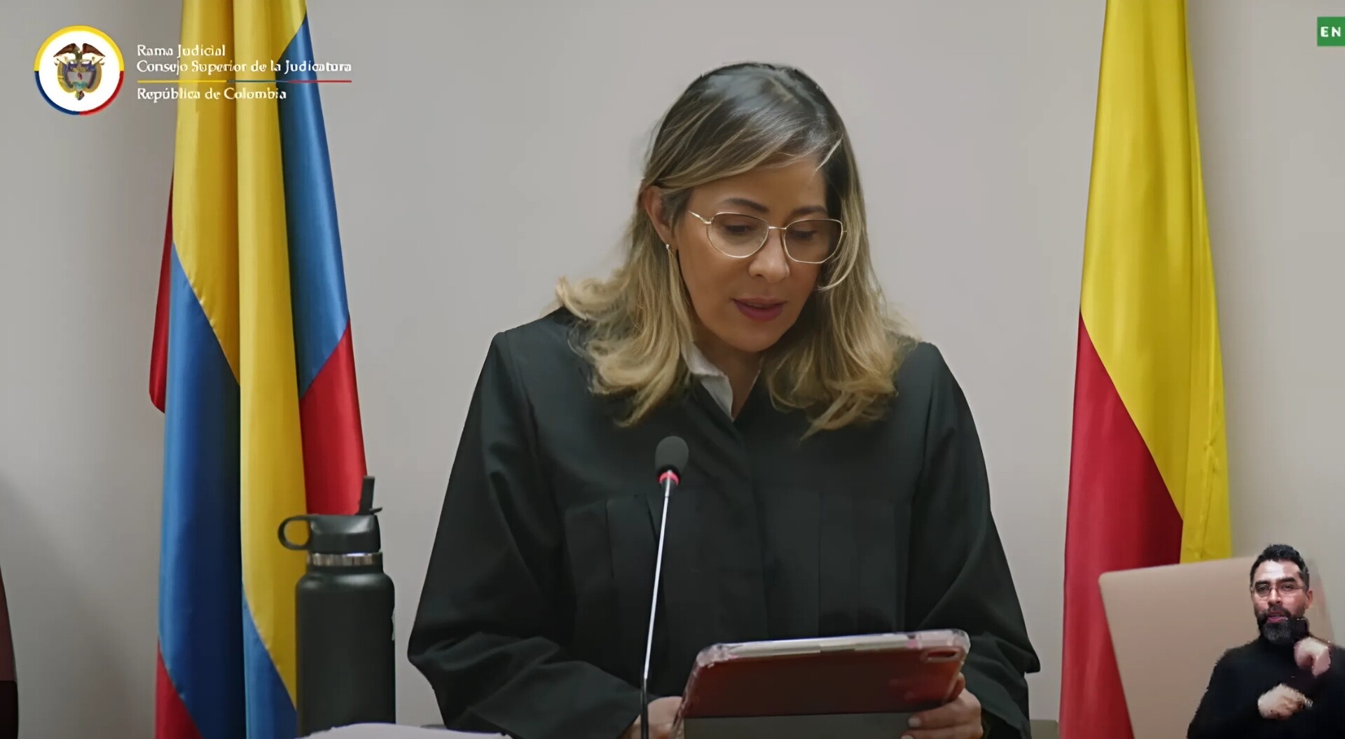 Juez Heredia pidió reforzar su seguridad tras el fallo contra Uribe