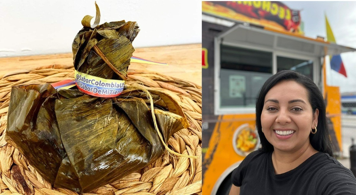 La ibaguereña que causa furor con los tamales tolimenses en Miami
