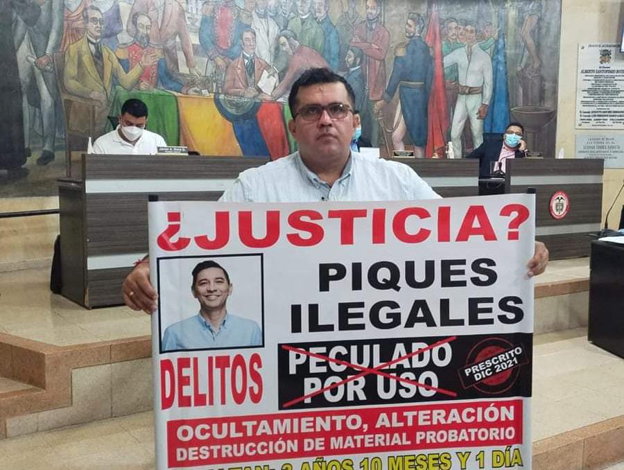 La nueva arremetida del concejal Correa contra el Alcalde de Ibagué