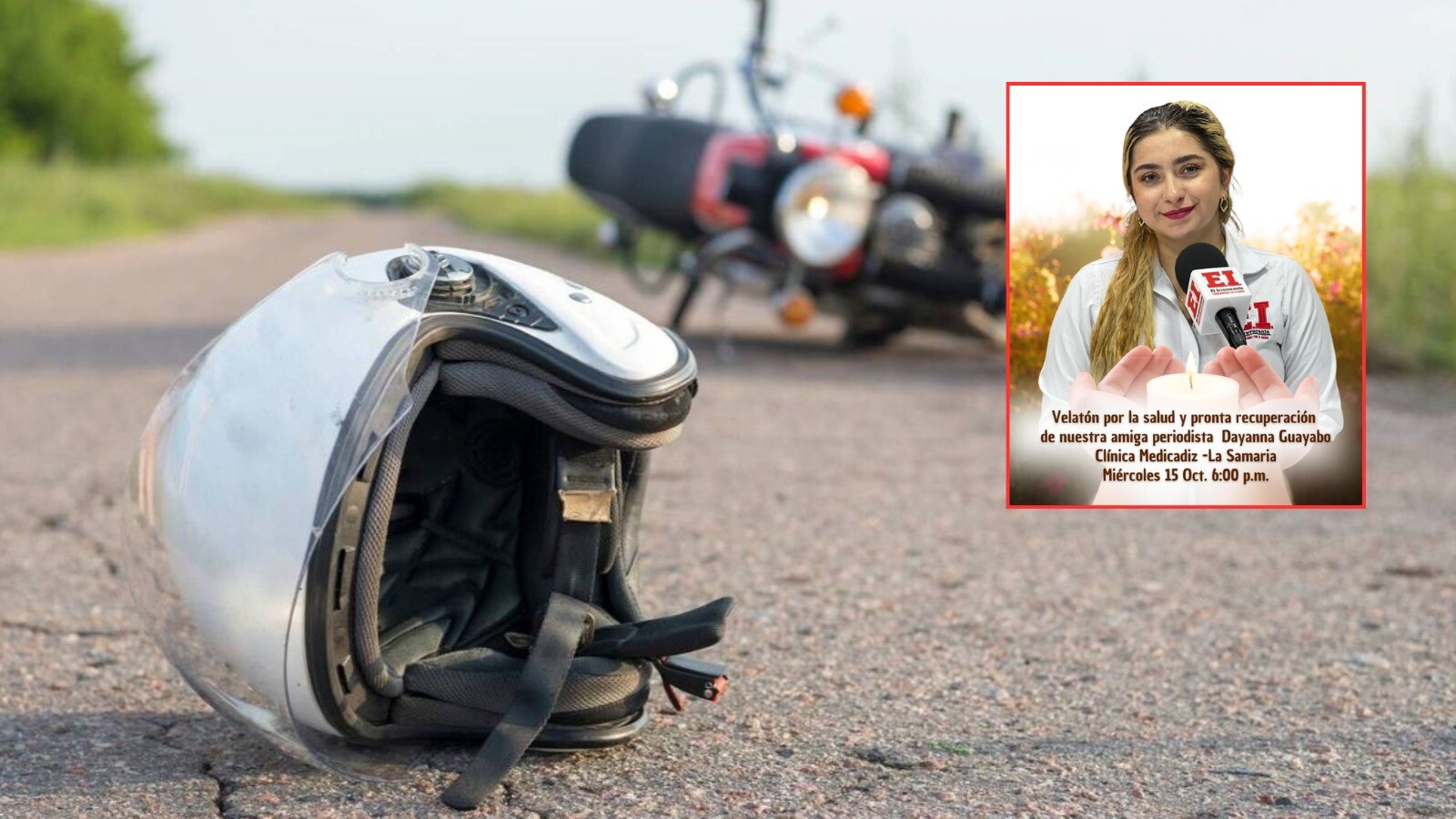 La periodista tolimense Dayanna Guayabo se debate entre la vida y la muerte