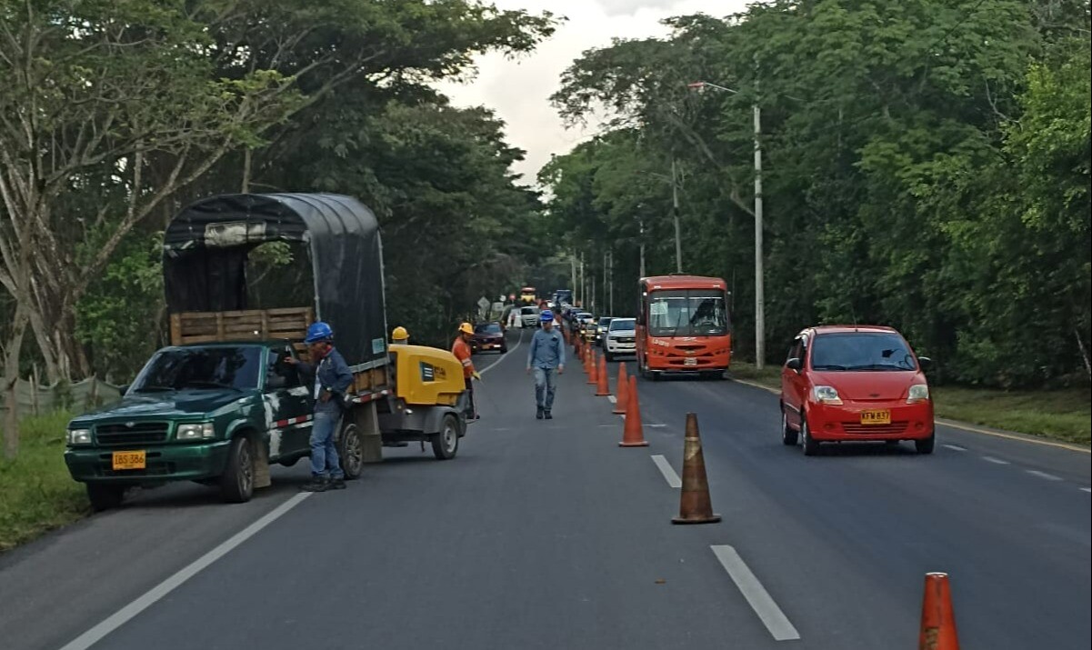 La rara pavimentación de la ANI en Ibagué