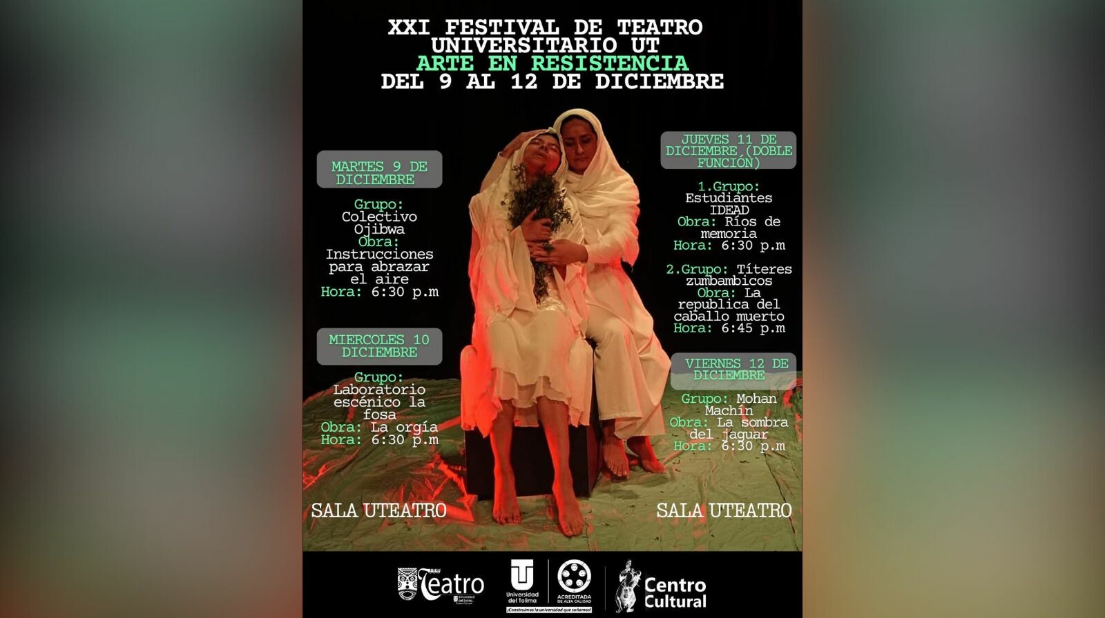 La universidad pública abrió el telón: XXI Festival de Teatro UT