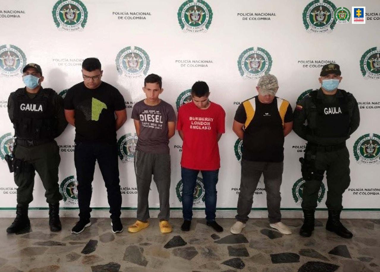 Los descubrieron extorsionando a un italiano desde Ibagué