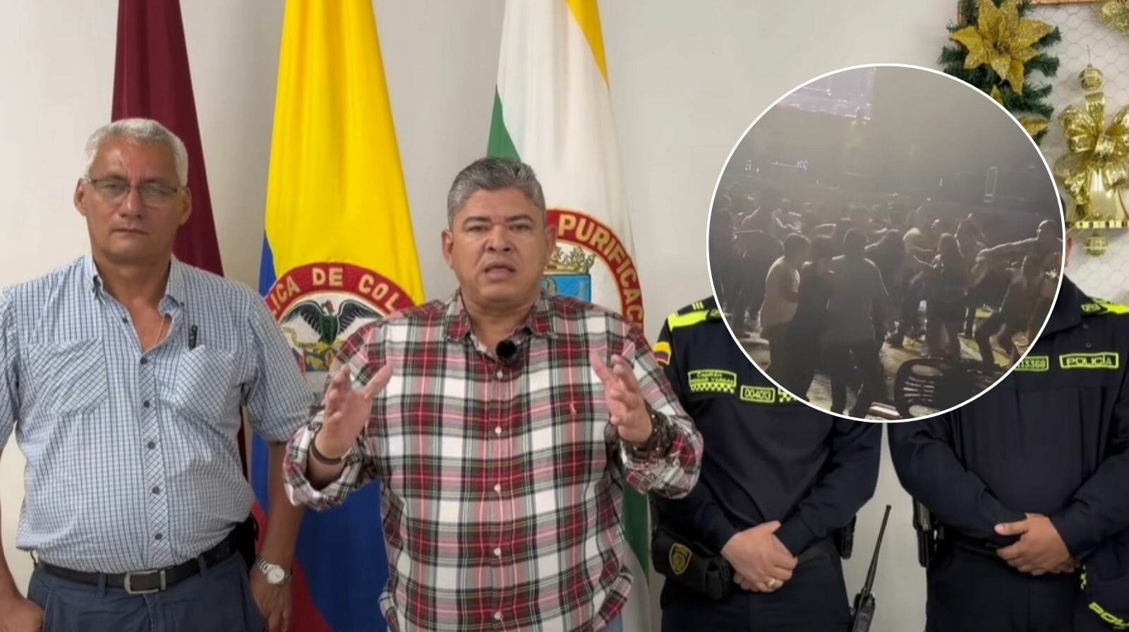 “Los vamos a individualizar y sancionar”: alcalde de Purificación anuncia mano dura tras disturbios