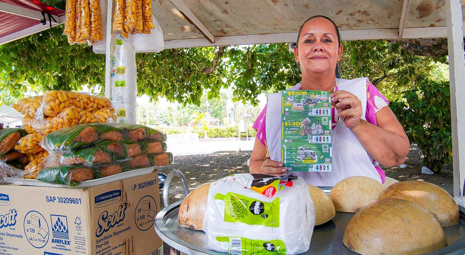 Lotería del Tolima rinde homenaje a El Espinal