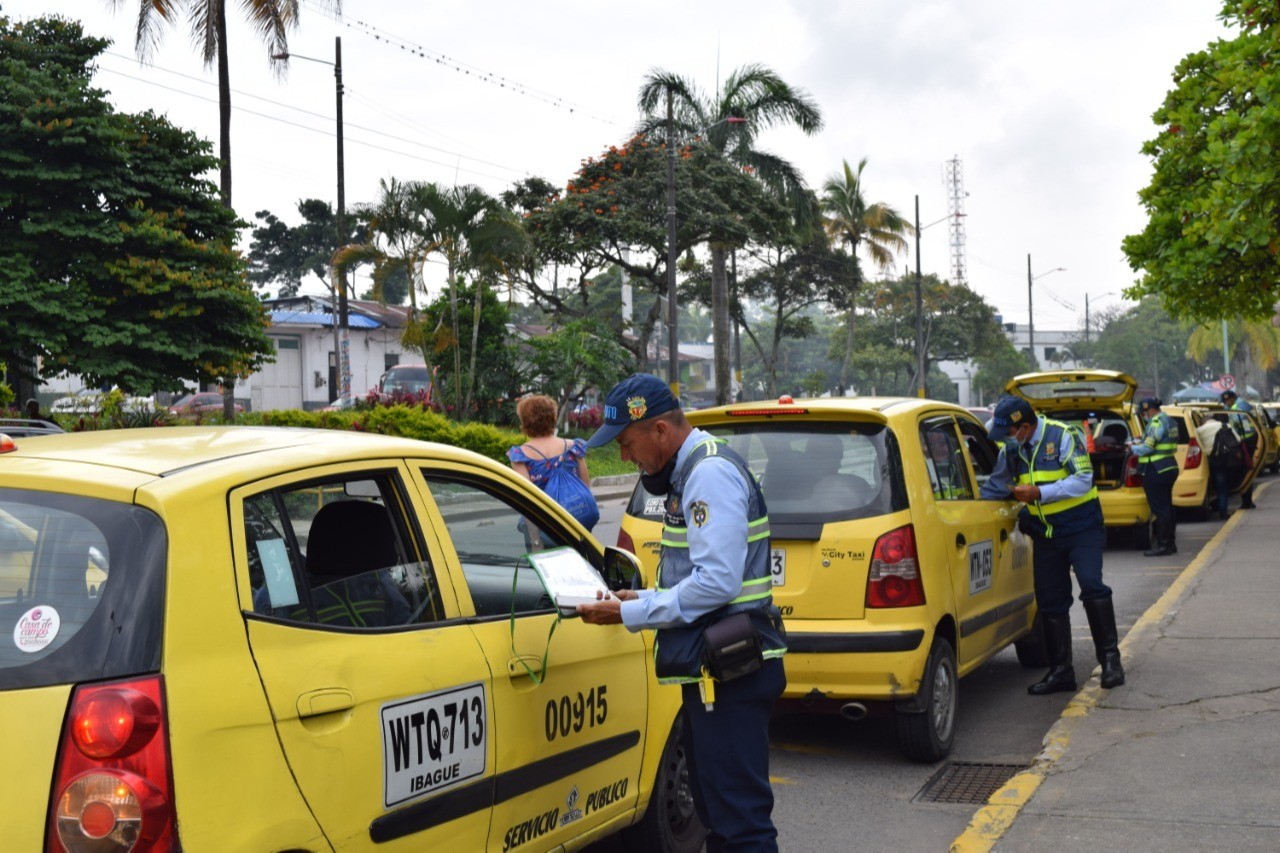 Luego del paro de taxistas, aumentarán los operativos contra el transporte ilegal en Ibagué