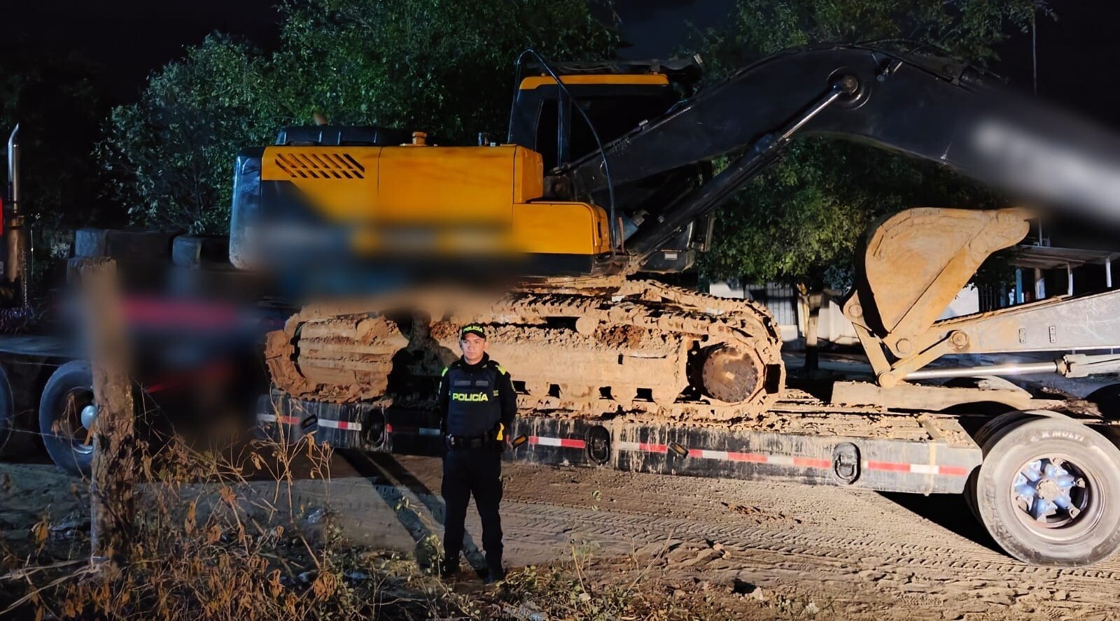 Nueva incautación de maquinaria pesada en vías del Tolima