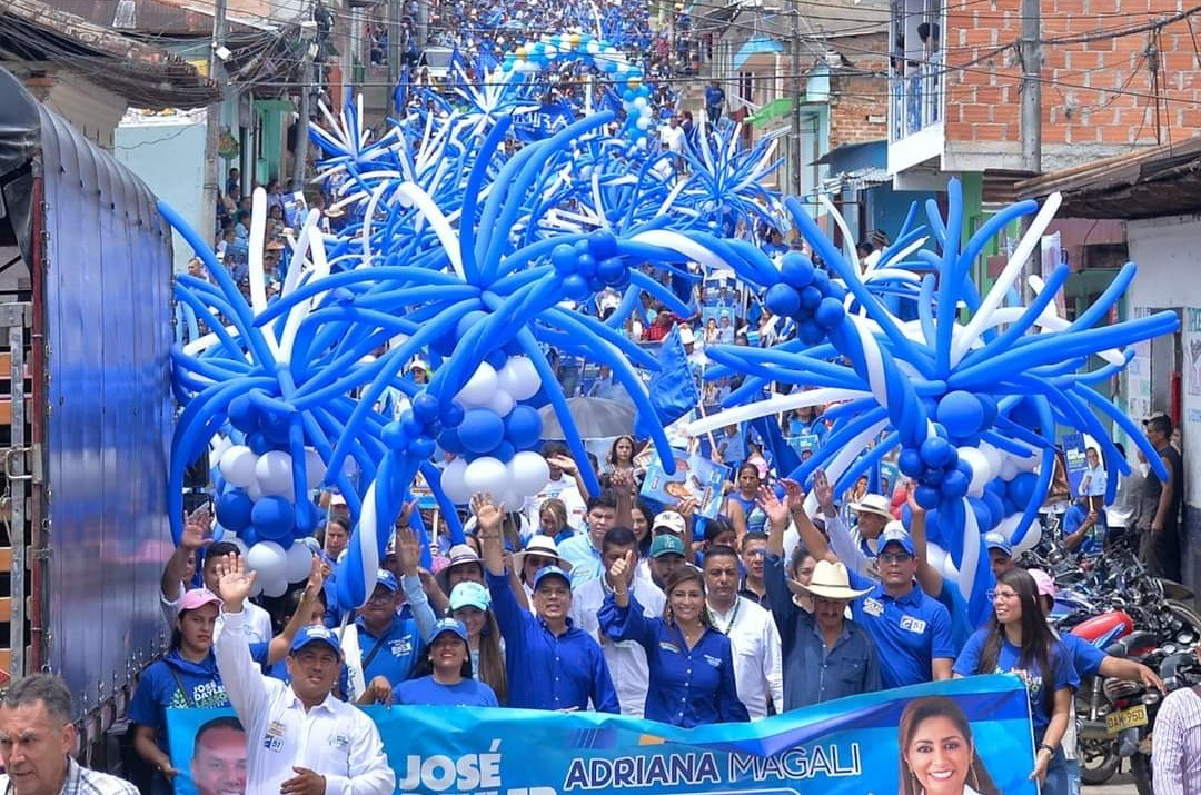 Maratónico cierre de campaña de la candidata Adriana Magali Matiz