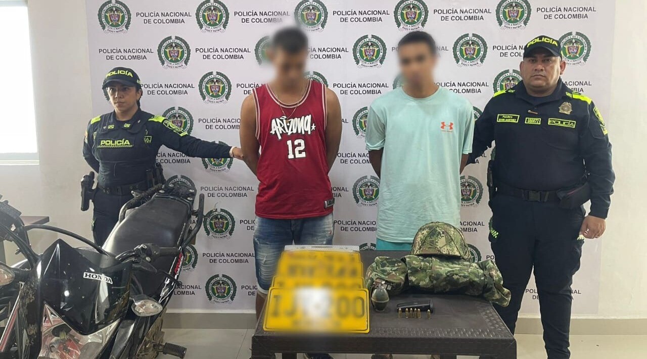 Capturados alias 'Pantera' y 'Cúcuta' por presunto hecho sicarial en Mariquita