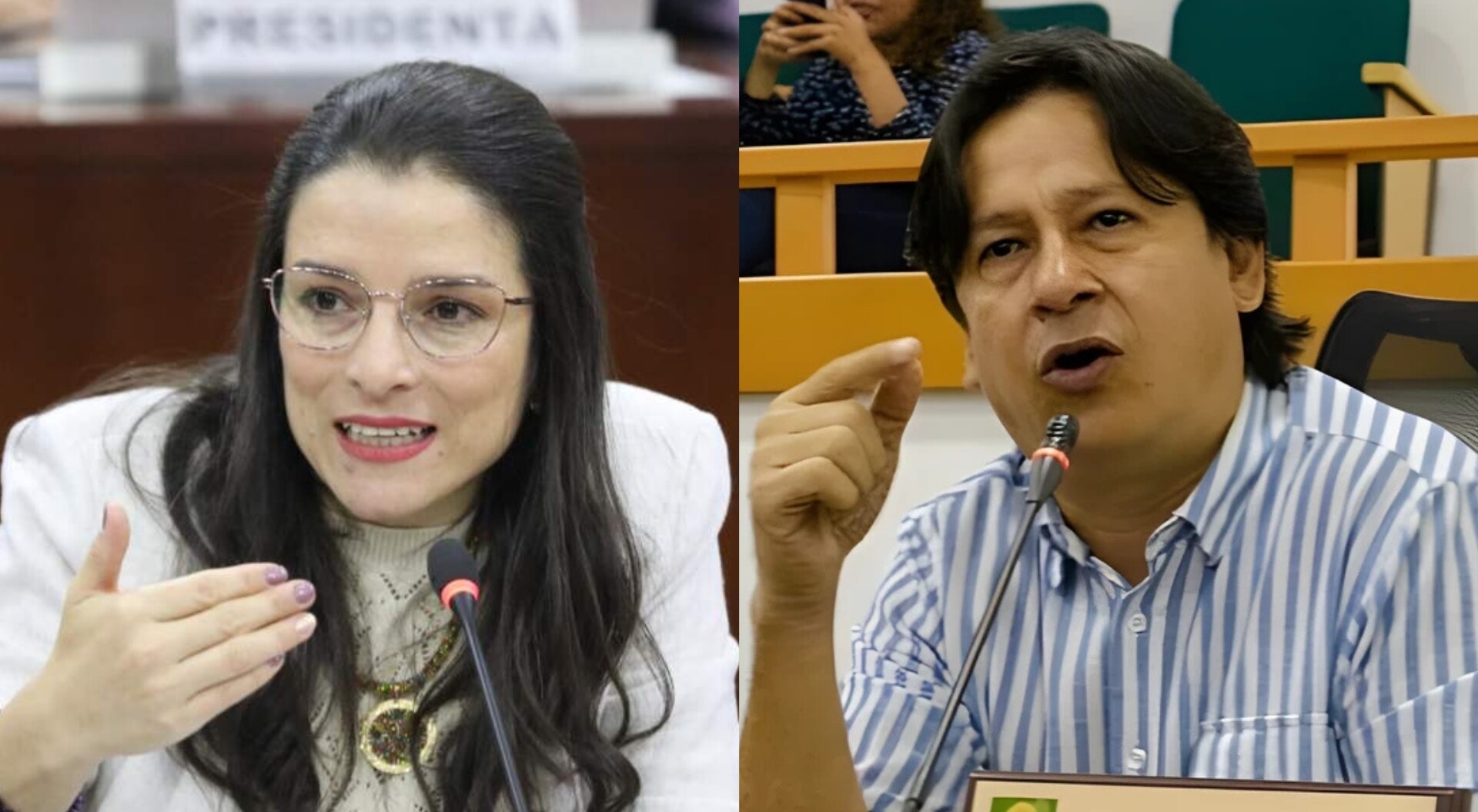 Martha Alfonso y Renzo García pasaron de la alianza a la confrontación política