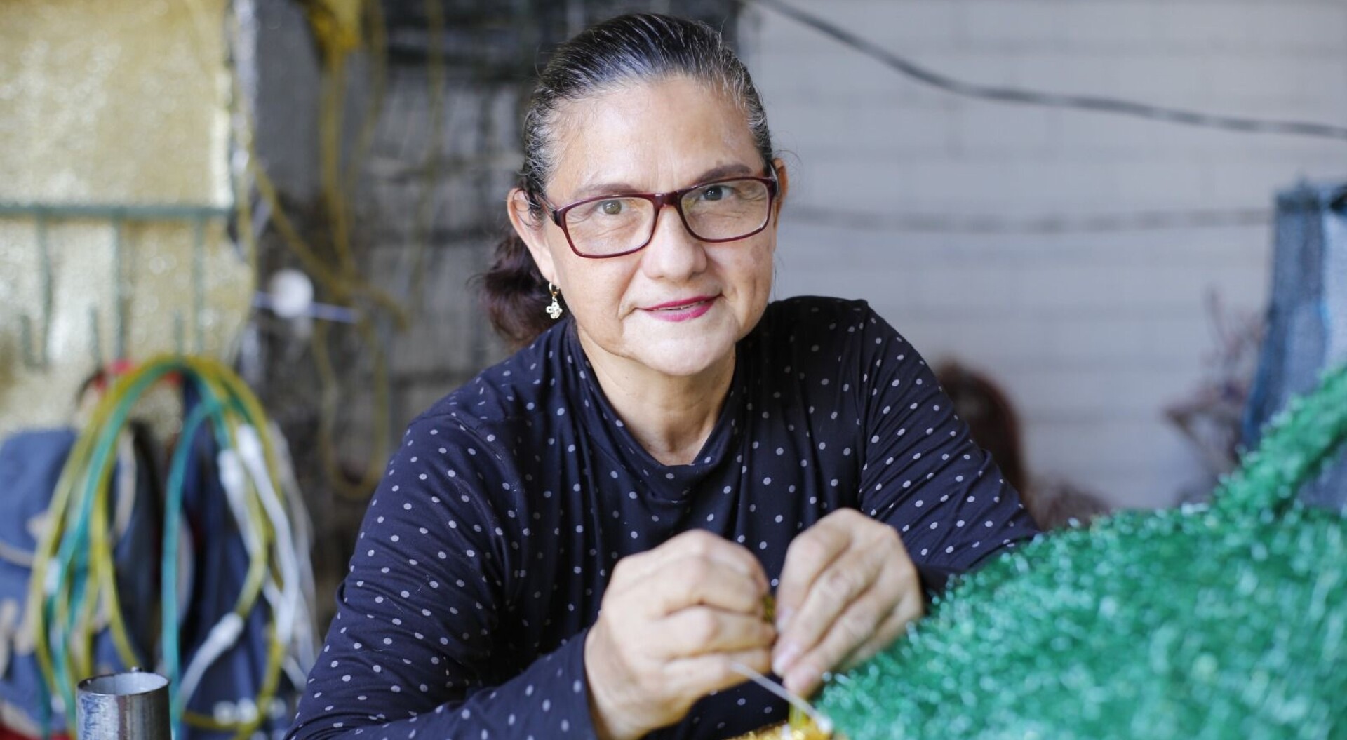 Martha Orjuela: las manos que tejen la luz de la Navidad en Ibagué