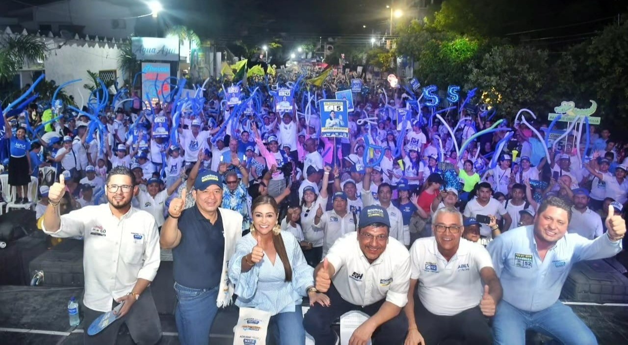 Melgar aclamó a la candidata Adriana Magali Matiz