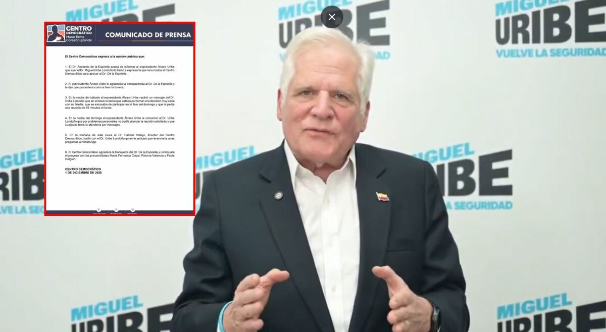 Miguel Uribe desmiente al Centro Democrático: "ni renuncio, ni me renuncian"