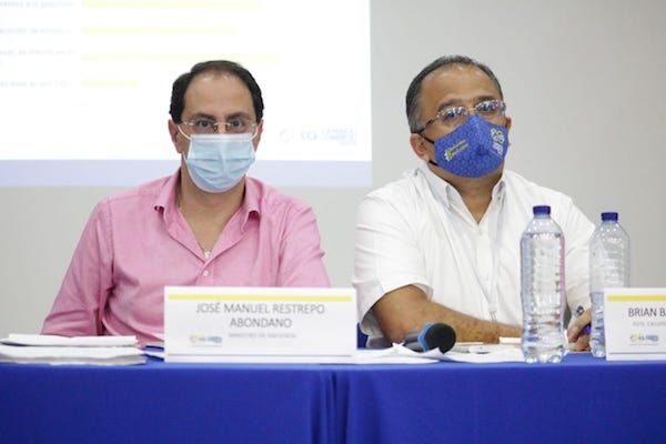 Ministro de Hacienda entregó balance parcial de las mesas por la paz  del Tolima