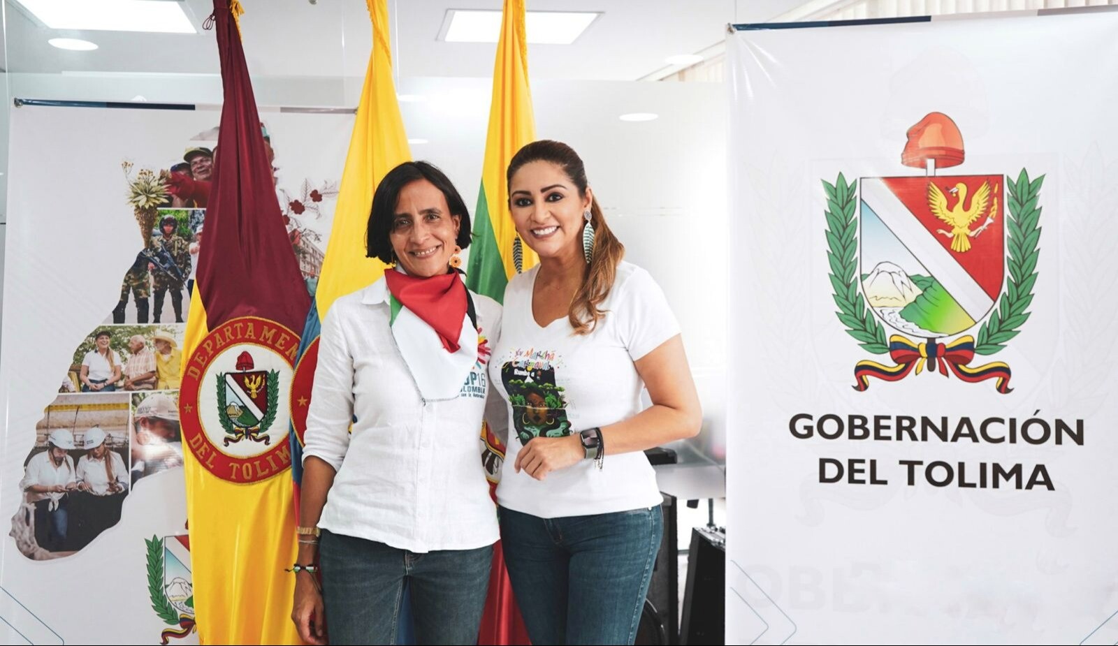 Ministra de Ambiente reitera interés en propuestas de gobernadora Matiz