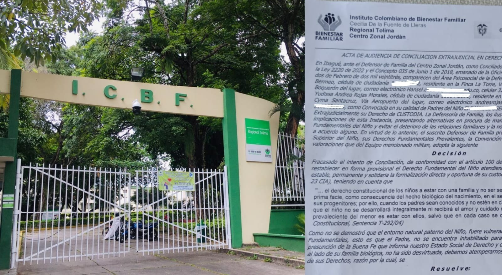 Mujer denuncia haber sido coaccionada para firmar custodia de su hijo