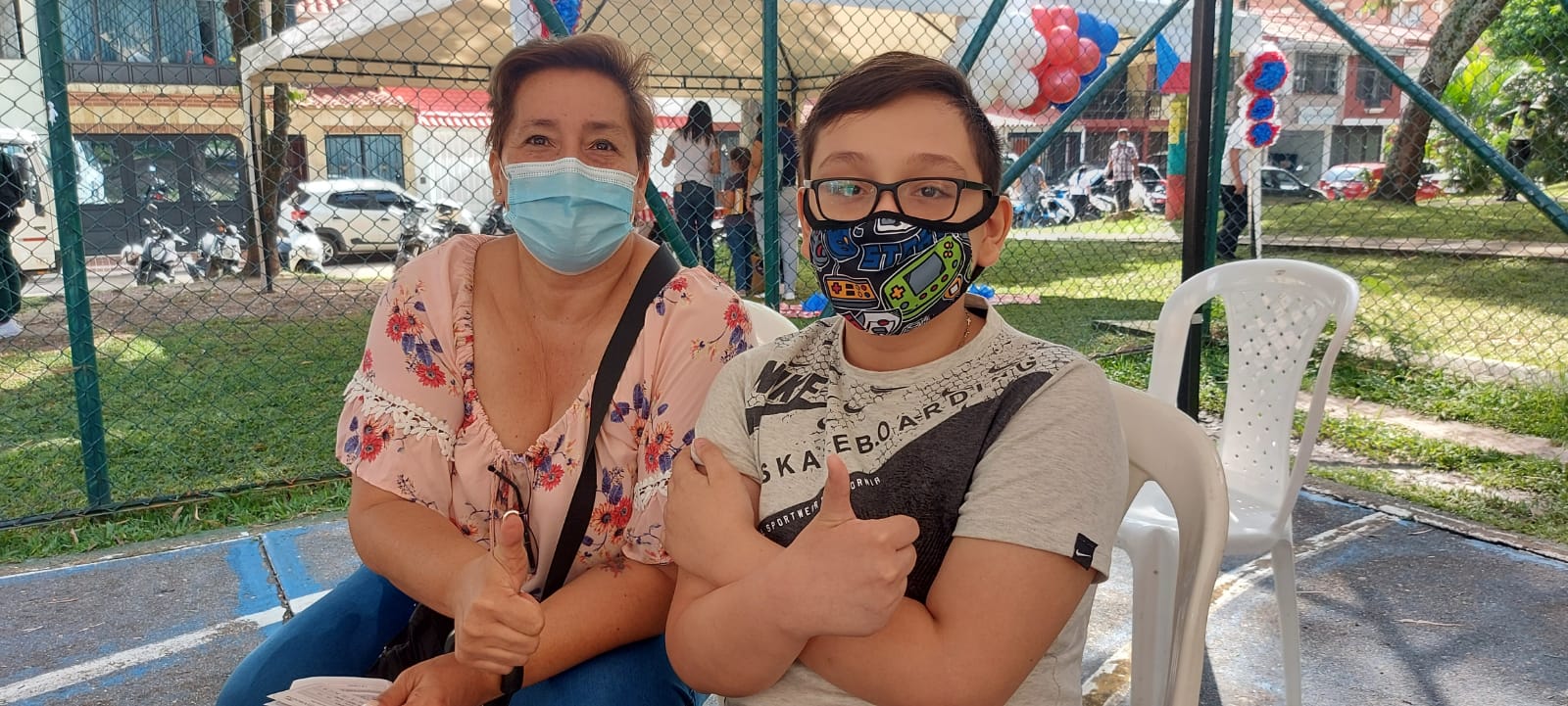 Niños de la Comuna 5 dieron ejemplo en vacunación contra el Covid-19