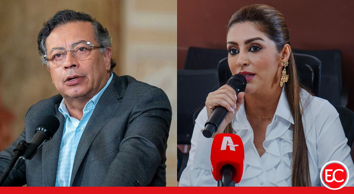 “No me endilgue palabras que nunca he dicho”: gobernadora Matiz responde a Petro